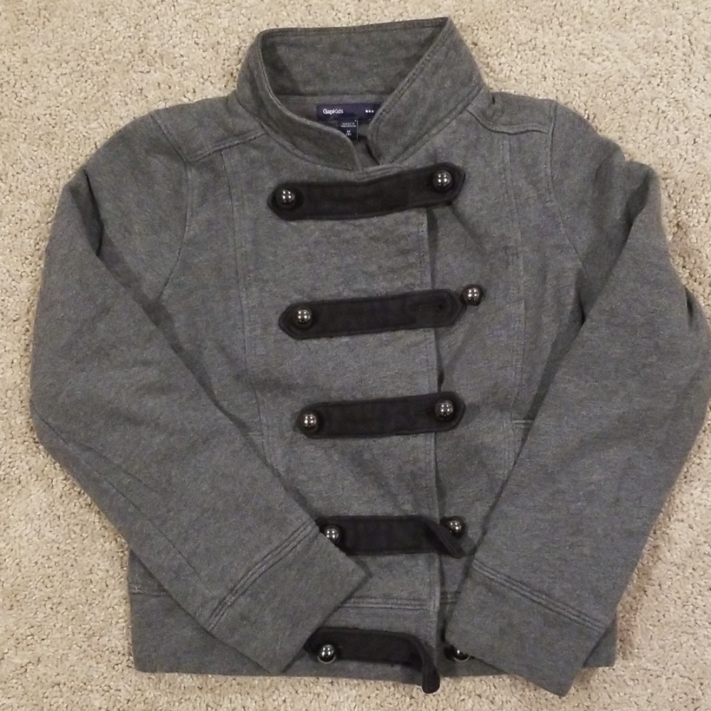 Girls GAP Military Jacket - Size M (8)